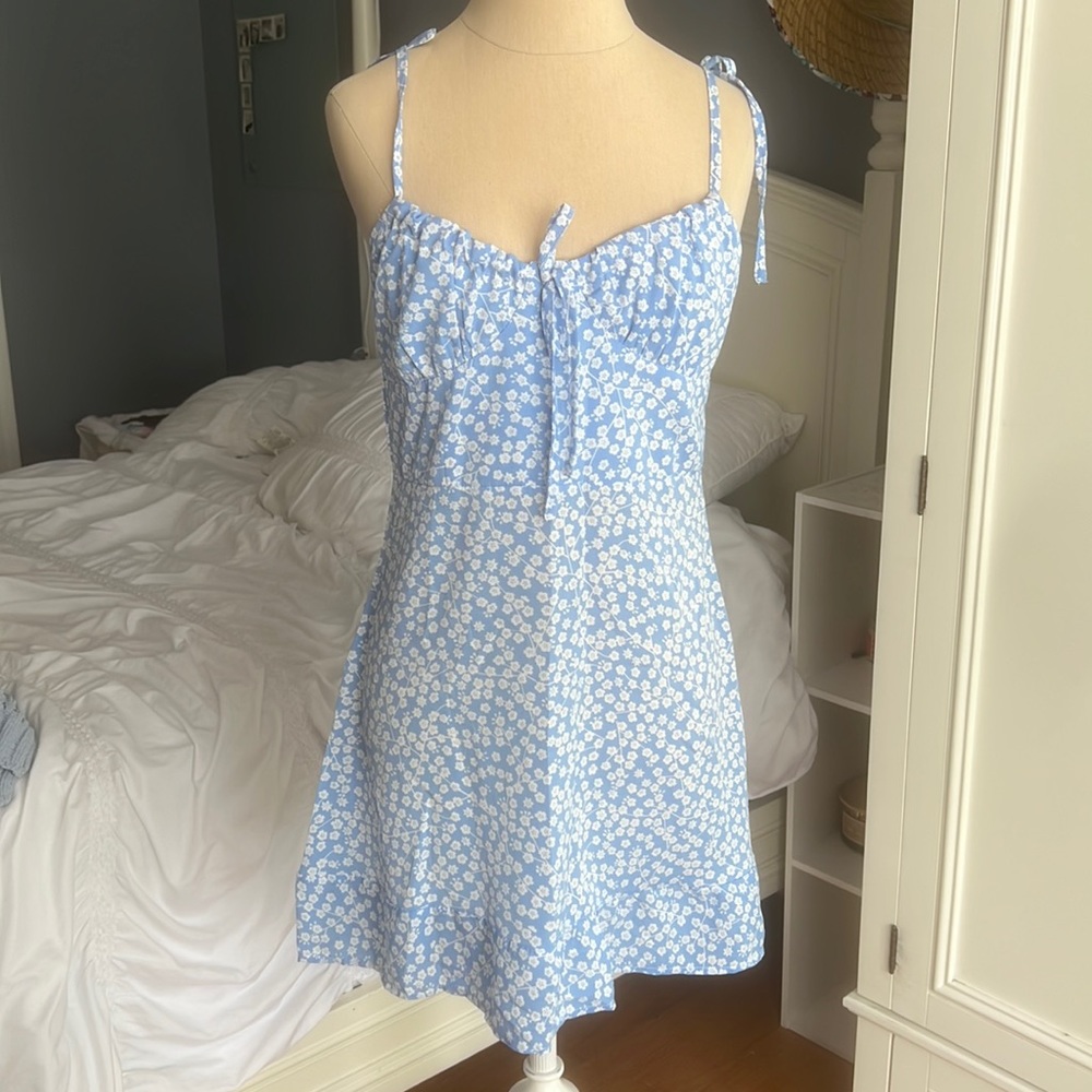 Floral print dress
